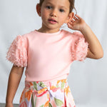 Maglietta tulle bambina 