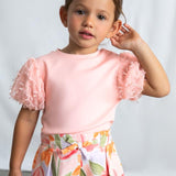 Maglietta tulle bambina 