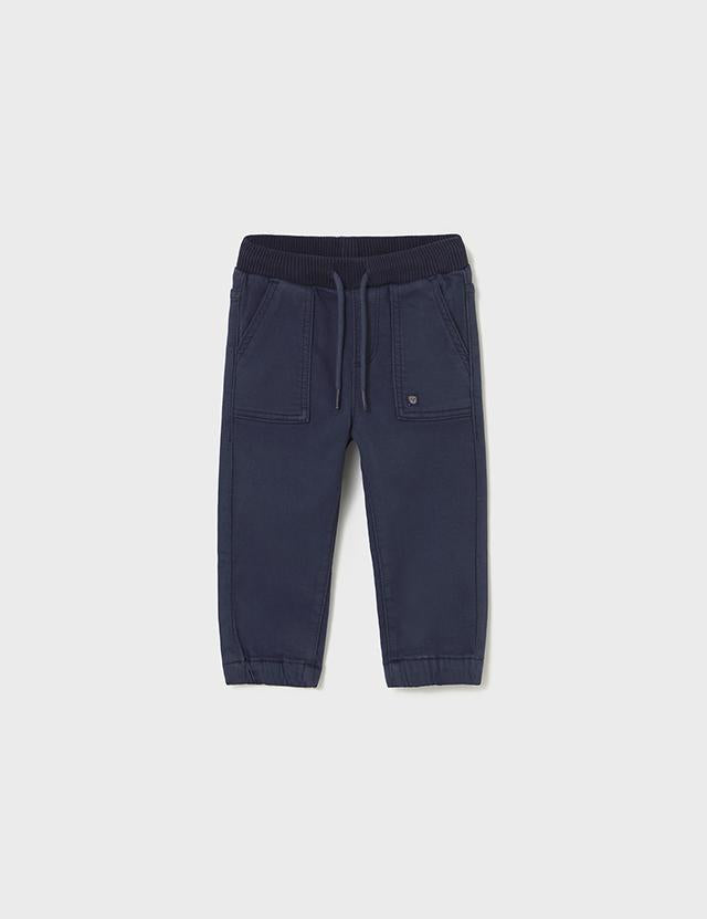 Pantalone jogger twill soft neonato mayoral 