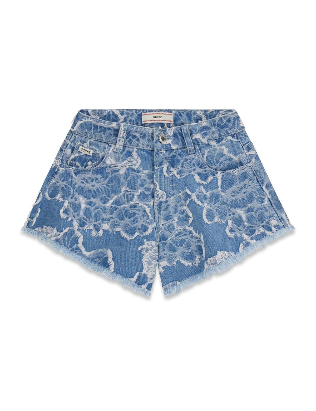 Shorts stampato ragazza Guess 