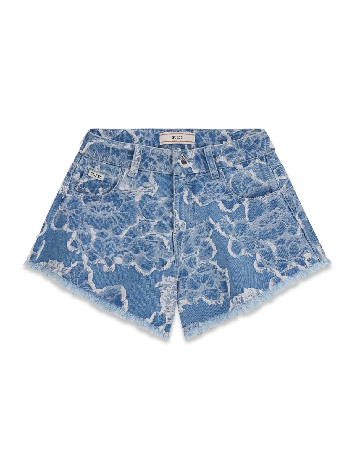 Shorts stampato ragazza Guess 