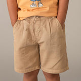 Bermuda relaxed fit in lino bambino 