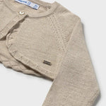 Cardigan bolero basic tricot neonata 