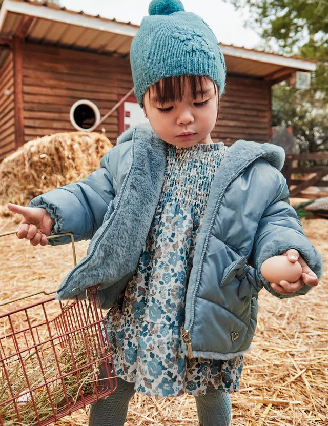 Giubbotto reversibile pelo neonata mayoral 