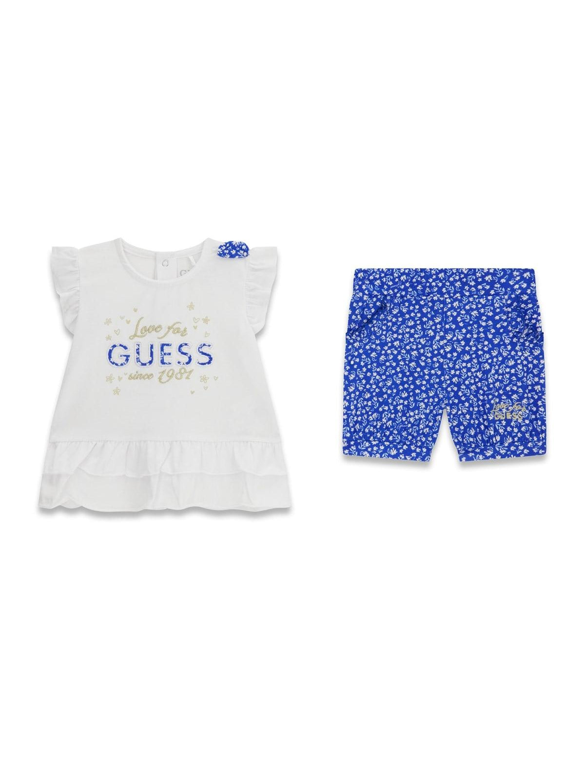 Completo T-Shirt+Short neonata Guess 