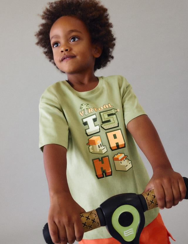 Maglietta serigrafia bambino 