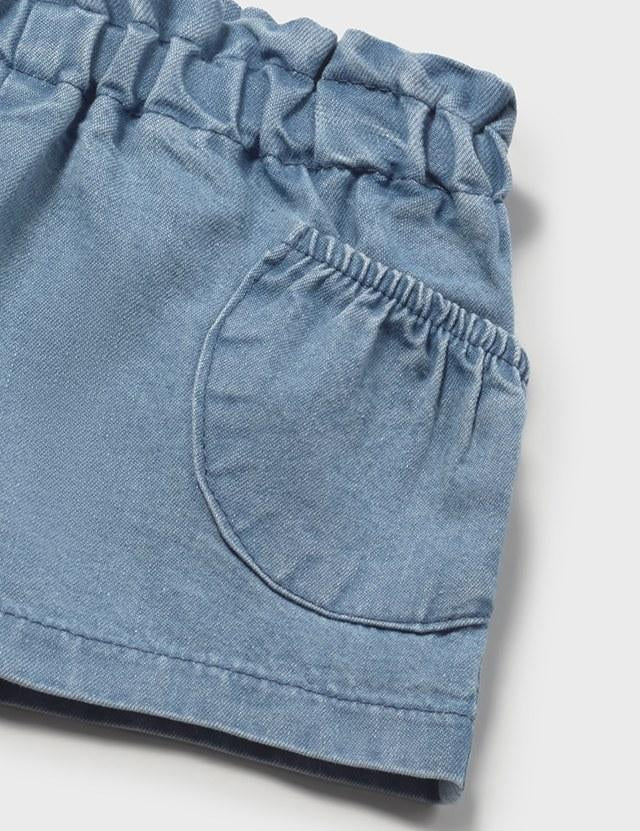 Pantaloncini tasche neonata 