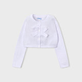 Cardigan tricot basic bambina 