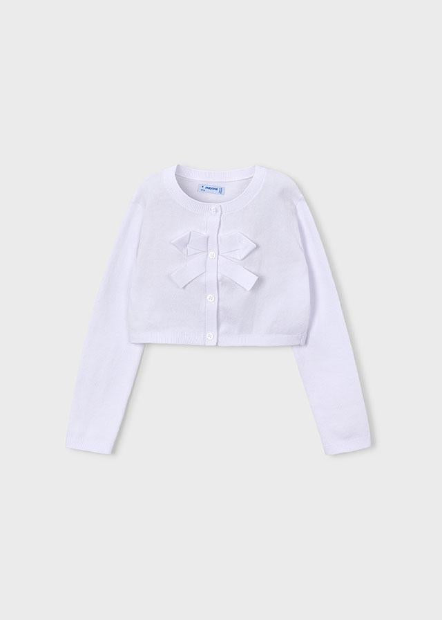 Cardigan tricot basic bambina 