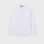 Camicia manica lunga colletto alla coreana ragazzo 