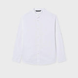 Camicia manica lunga colletto alla coreana ragazzo 