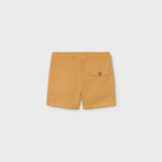 Bermuda lino relaxed arancio 