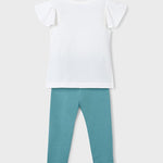 Completo leggings stampato 