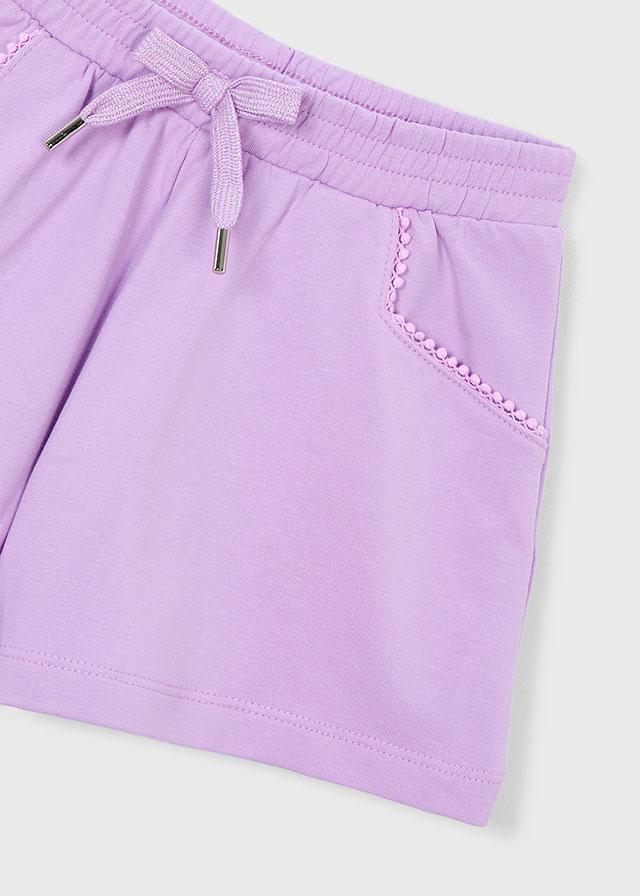 Shorts felpa basico bambina 