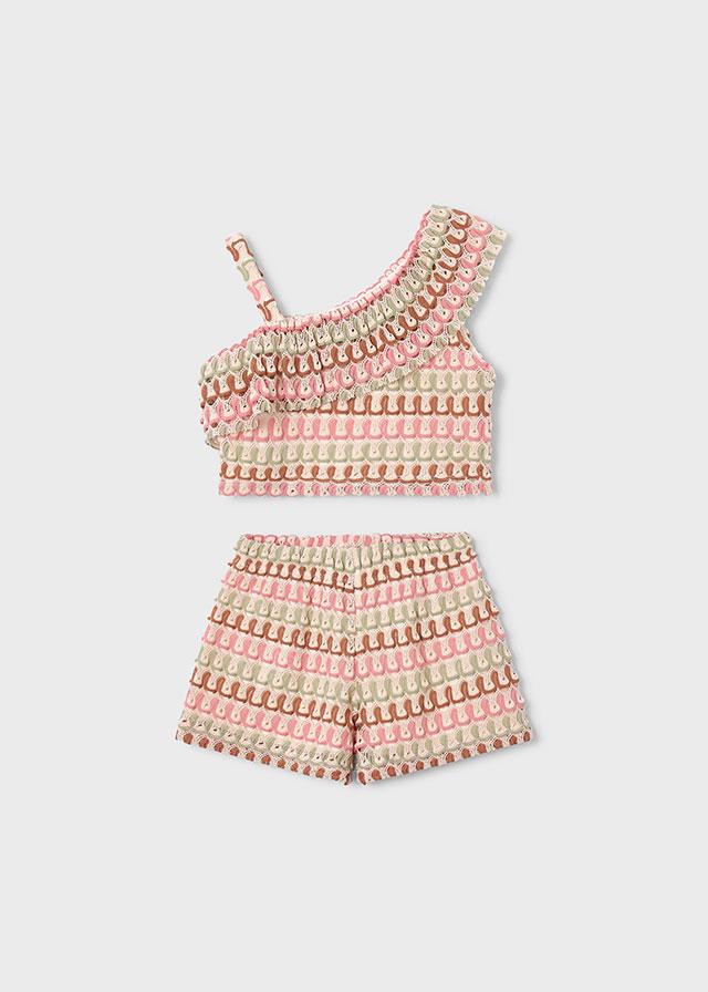 Completo short fantasia bambina 