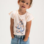 Pantaloncino jeans basic bambina 