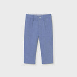 Pantalone lino elegante neonato 