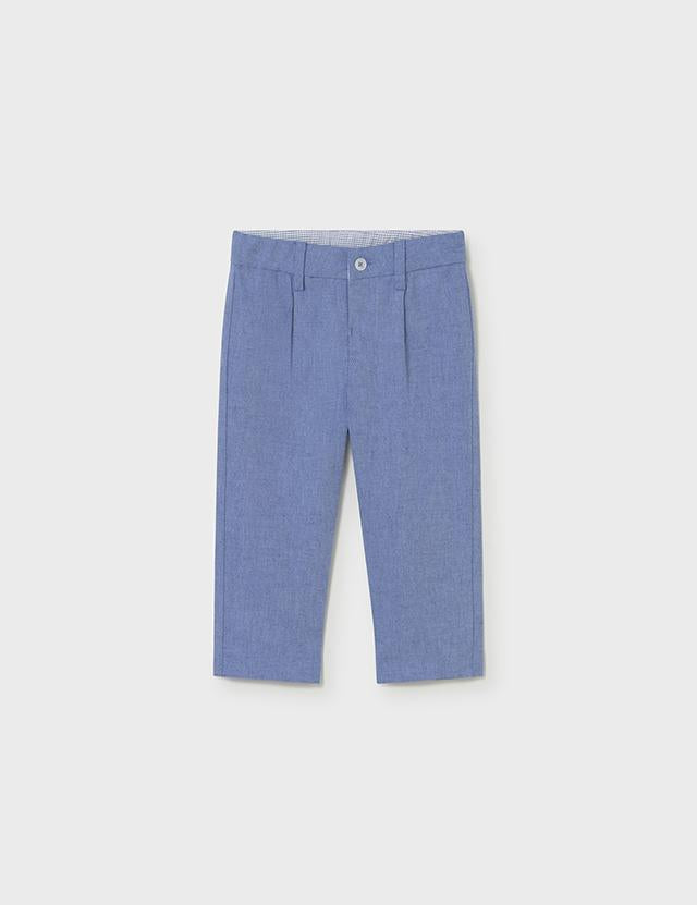 Pantalone lino elegante neonato 