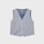 Gilet in lino bambino 