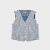 Gilet in lino bambino 