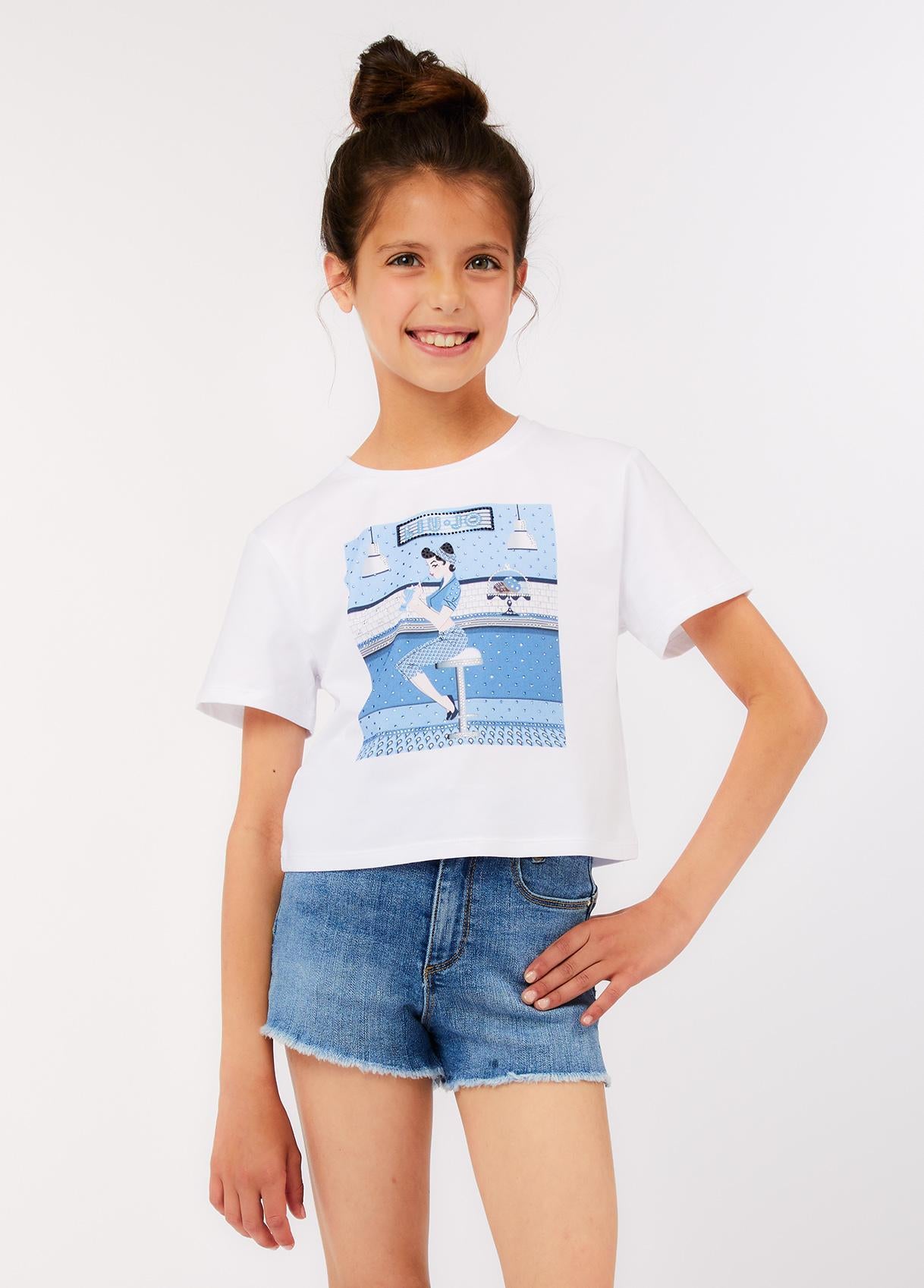 T-Shirt ragazza LiuJo 