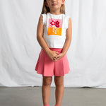 Canotta fiori bambina 