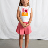 Canotta fiori bambina 