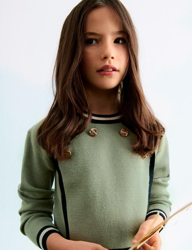 Compl. gonna tricot  bambina  Abel e Lula 