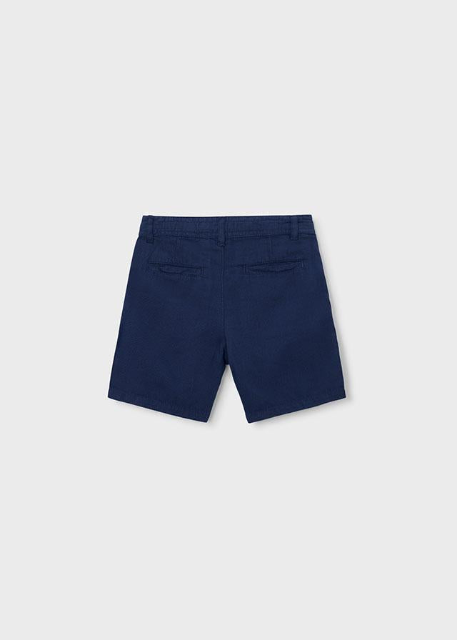 Bermuda relaxed fit in lino bambino 