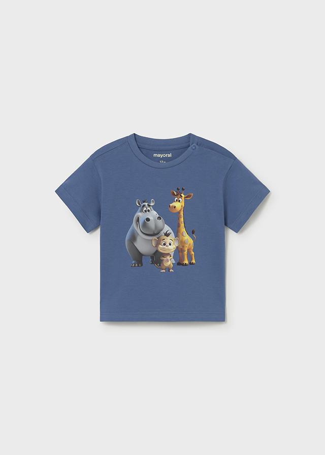 Maglietta animali neonato 