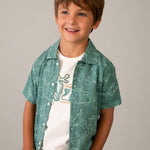 Camicia stampata bambino 