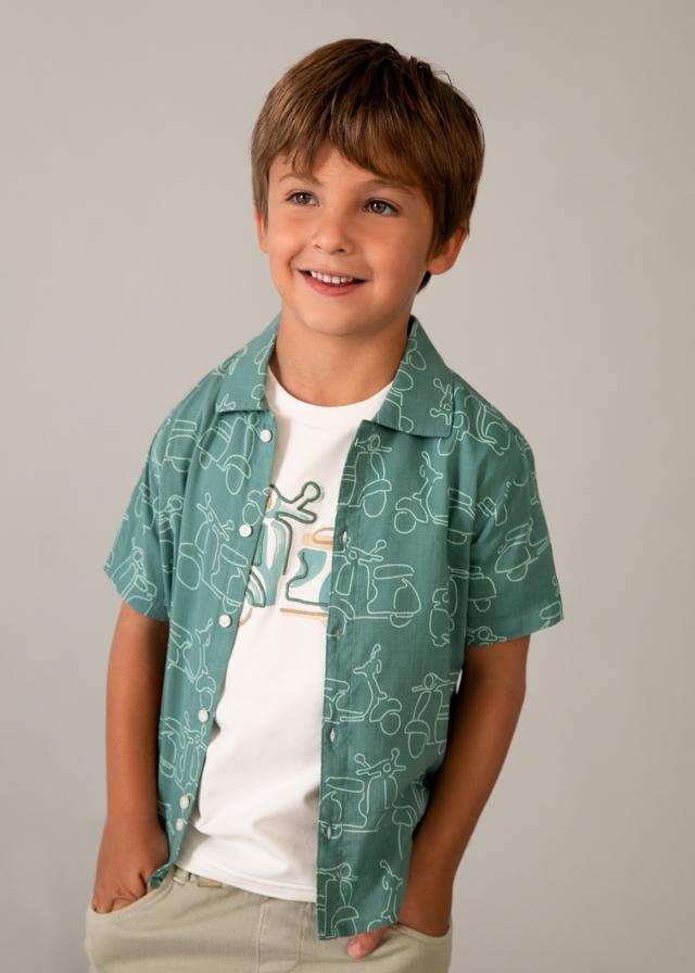 Camicia stampata bambino 