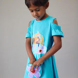 Vestito con borsa bambina 