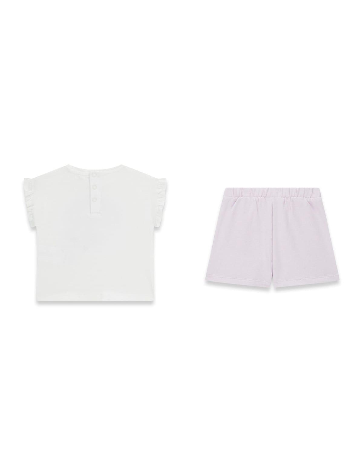 Completo T-Shirt+Shorts neonata Guess 