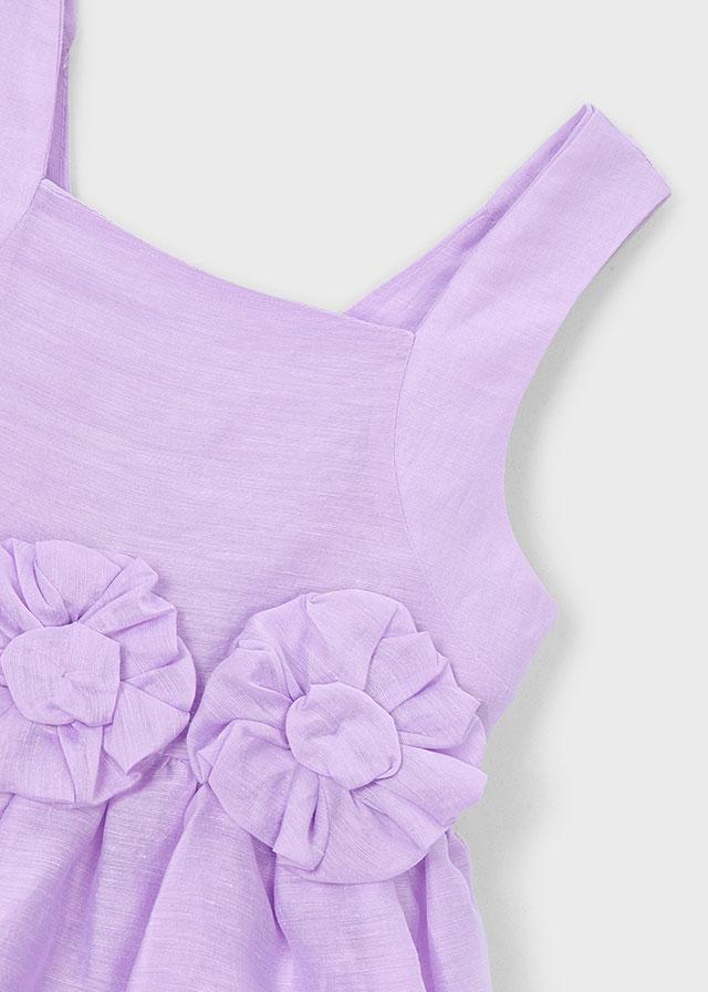 Vestito cerimonia fiore bambina 