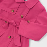 Trench con cintura bambina 