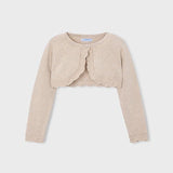 Cardigan tricot basic bambina 