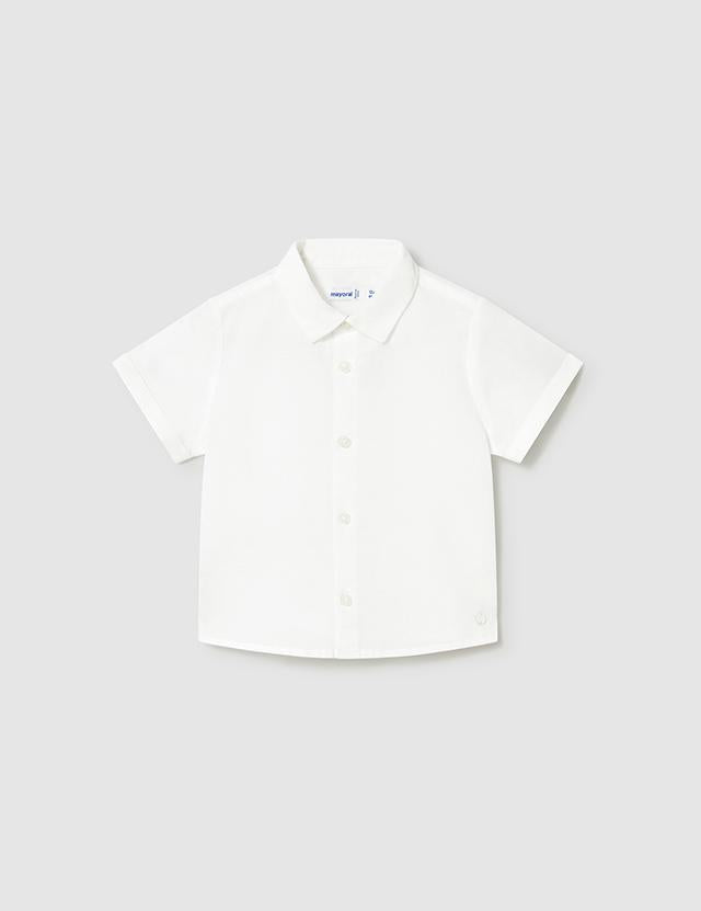 Camicia in lino neonato 
