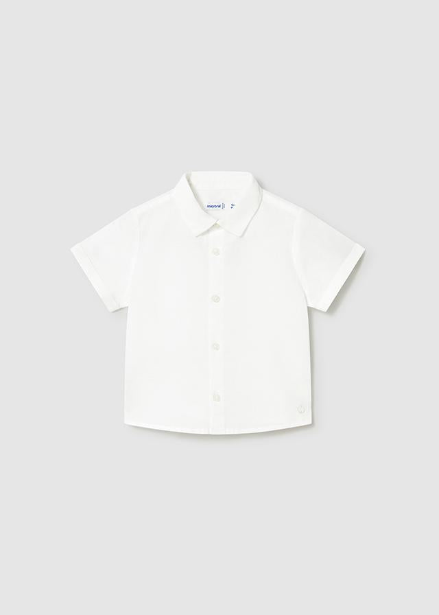 Camicia in lino neonato 