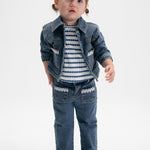 Giubbotto jeans neonata 