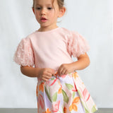 Maglietta tulle bambina 