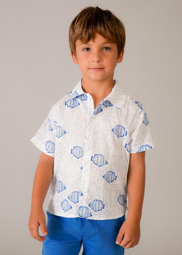 Camicia stampata bambino 
