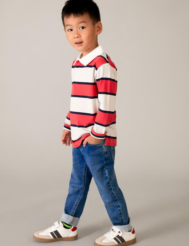 Jeans soft denim jogger bambino 