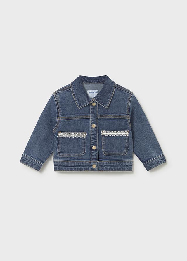 Giubbotto jeans neonata 
