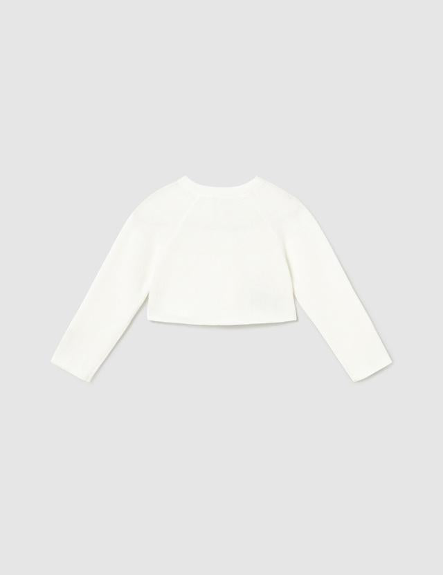 Cardigan basic tricot neonata 