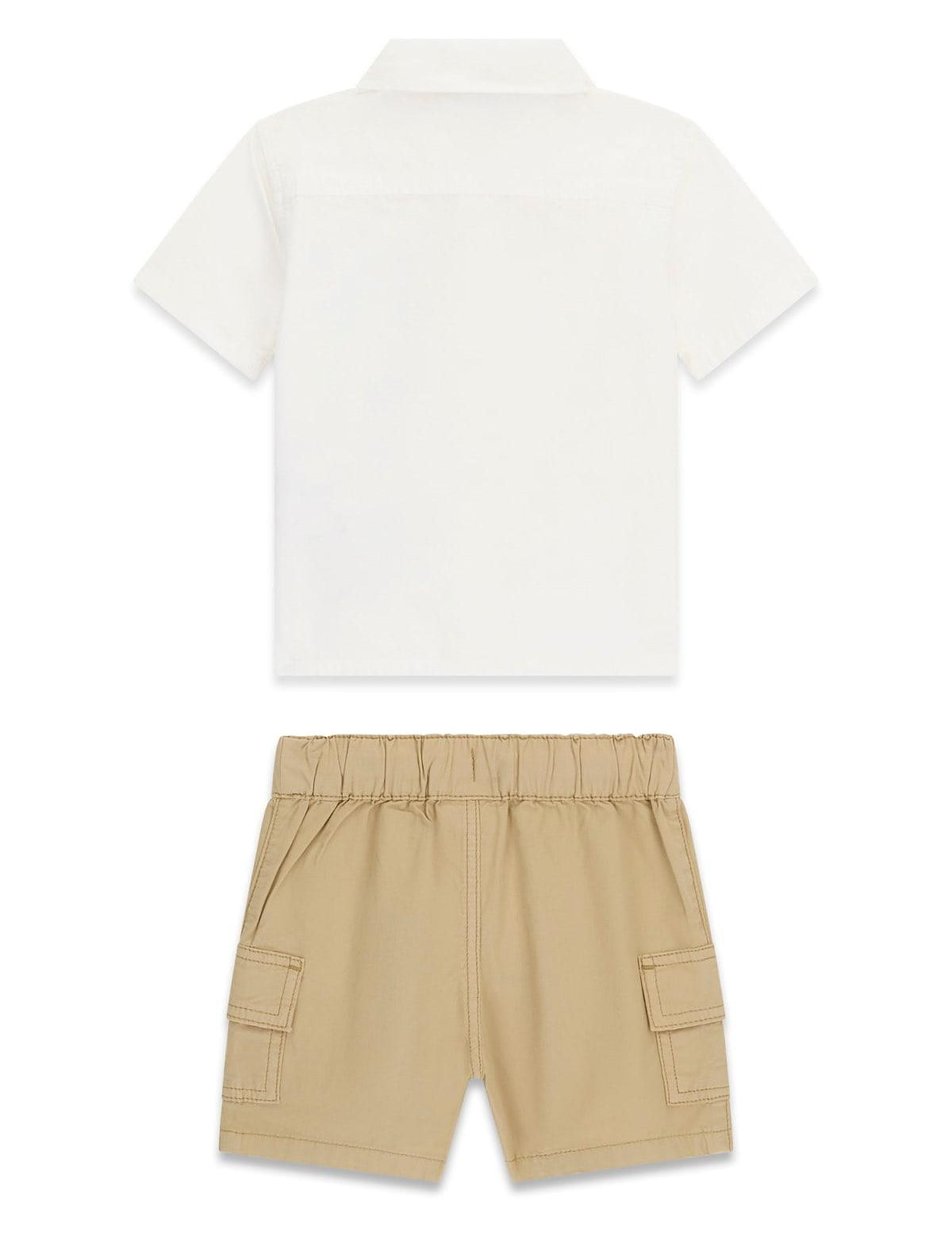 Completo polo e bermuda neonato Guess 