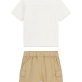 Completo polo e bermuda neonato Guess 