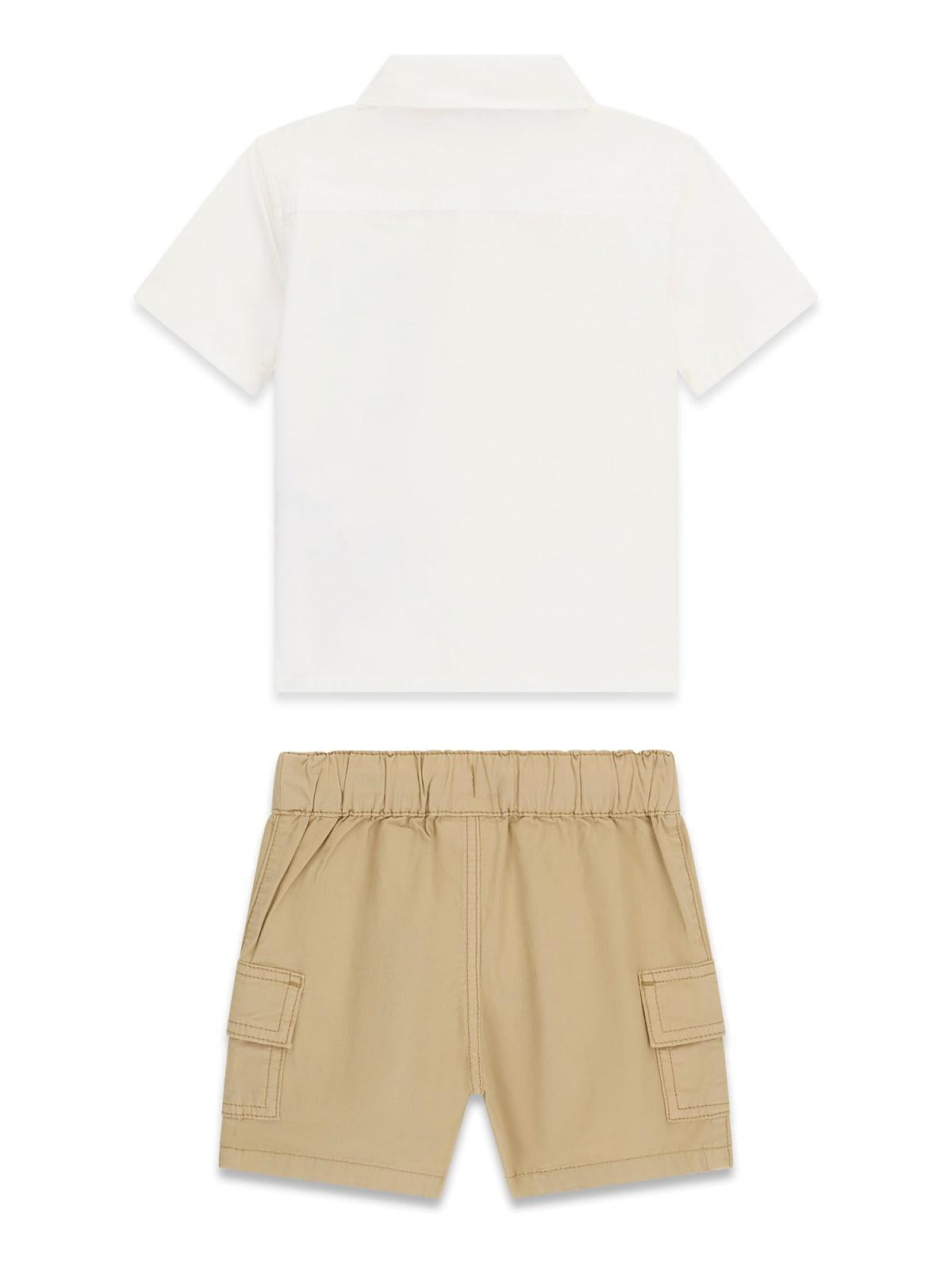 Completo polo e bermuda neonato Guess 