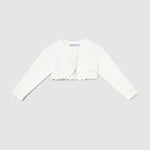 Cardigan bolero basic tricot neonata 