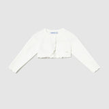 Cardigan bolero basic tricot neonata 